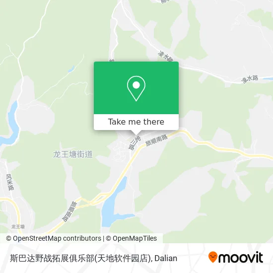 斯巴达野战拓展俱乐部(天地软件园店) map