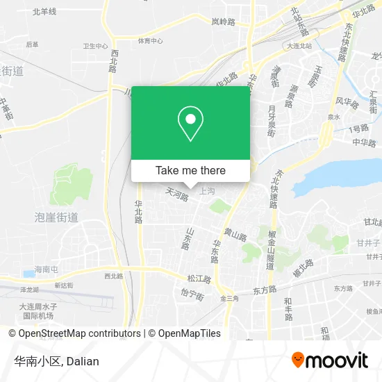 华南小区 map