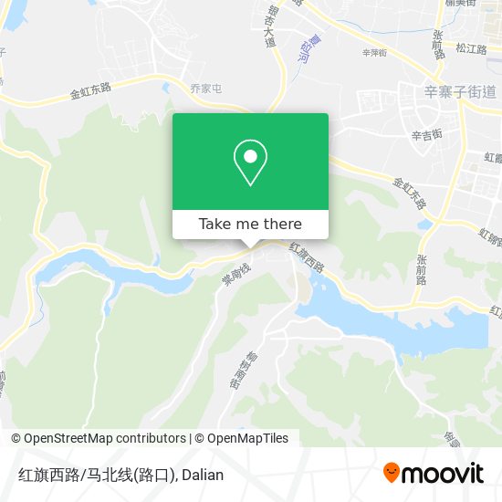 红旗西路/马北线(路口) map