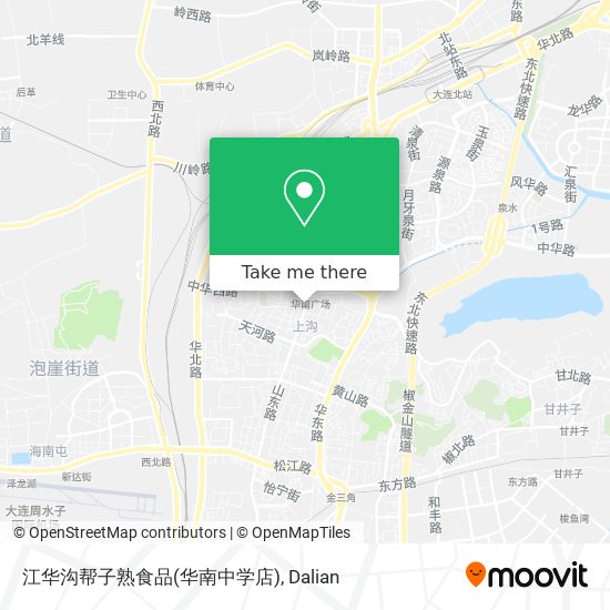 江华沟帮子熟食品(华南中学店) map