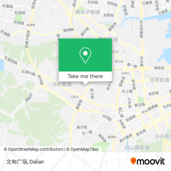 北甸广场 map