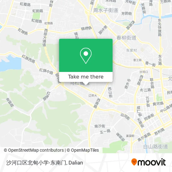 沙河口区北甸小学-东南门 map