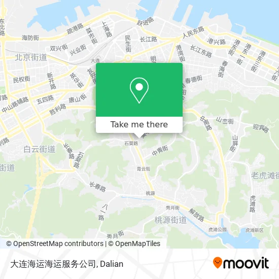 大连海运海运服务公司 map