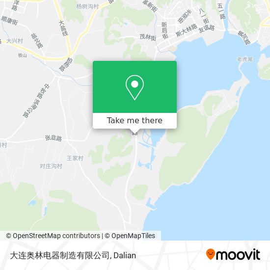大连奥林电器制造有限公司 map