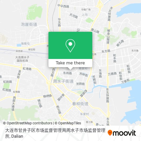 大连市甘井子区市场监督管理局周水子市场监督管理所 map