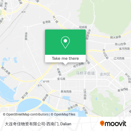 大连奇佳物资有限公司-西南门 map