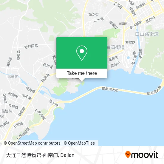 大连自然博物馆-西南门 map