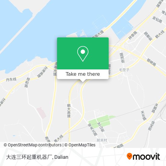 大连三环起重机器厂 map