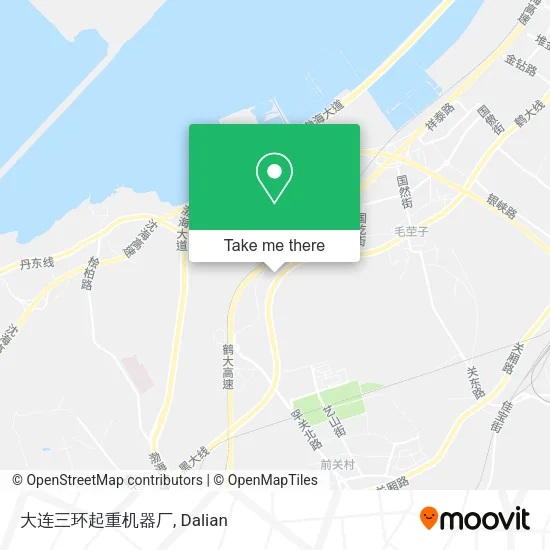 大连三环起重机器厂 map