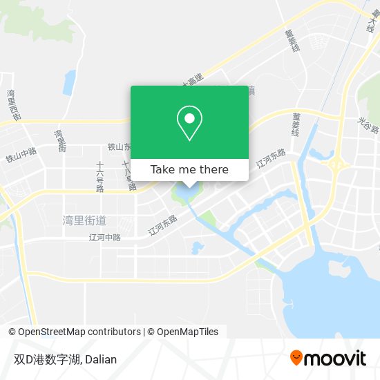 双D港数字湖 map
