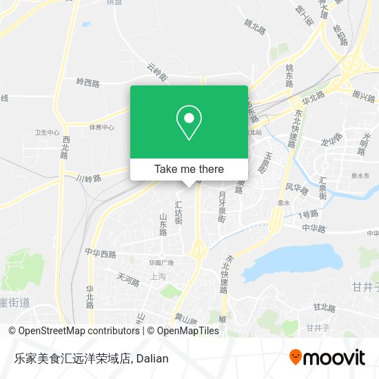 乐家美食汇远洋荣域店 map