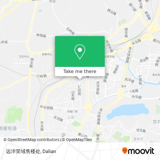 远洋荣域售楼处 map