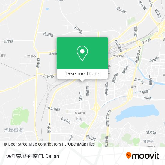 远洋荣域-西南门 map