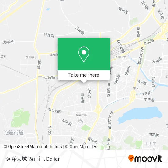 远洋荣域-西南门 map
