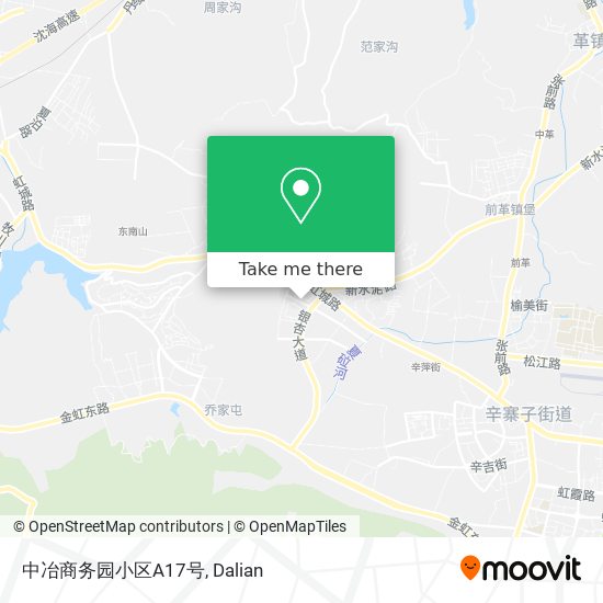 中冶商务园小区A17号 map