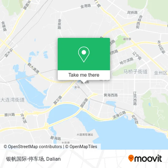 银帆国际-停车场 map