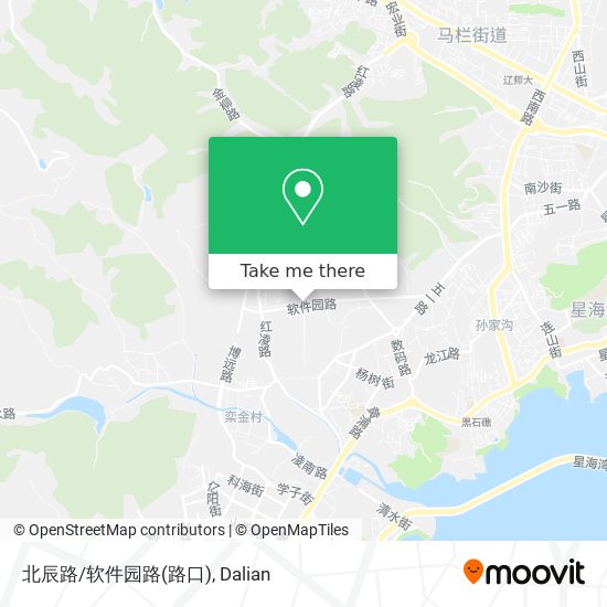 北辰路/软件园路(路口) map