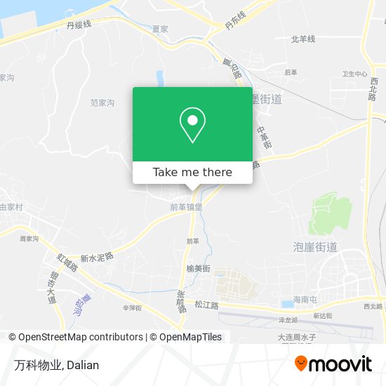 万科物业 map