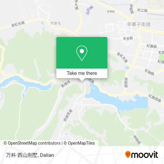 万科·西山别墅 map