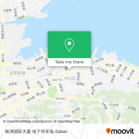 银洲国际大厦-地下停车场 map