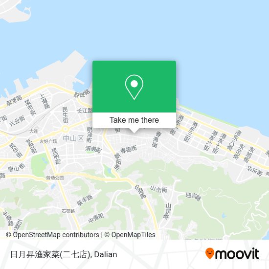 日月昇渔家菜(二七店) map