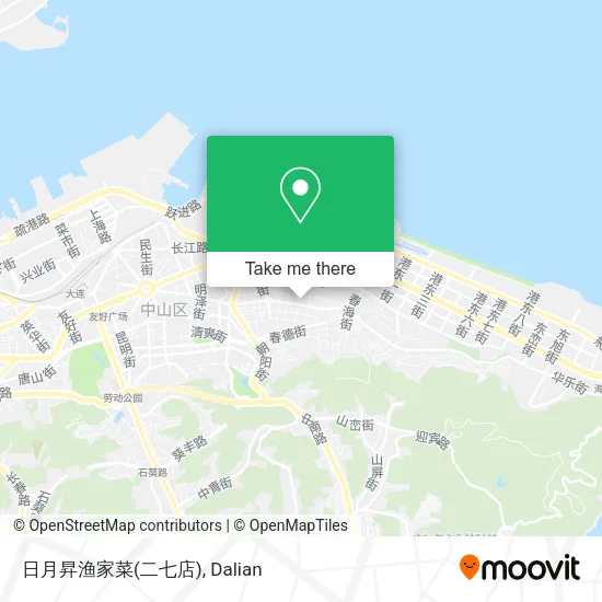 日月昇渔家菜(二七店) map