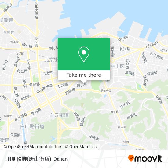 朋朋修脚(唐山街店) map