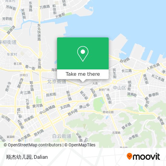 顺杰幼儿园 map