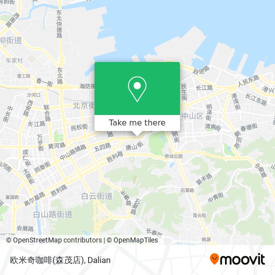 欧米奇咖啡(森茂店) map