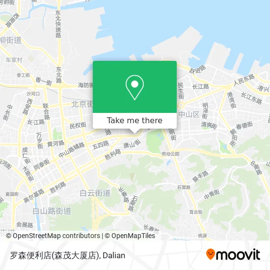 罗森便利店(森茂大厦店) map