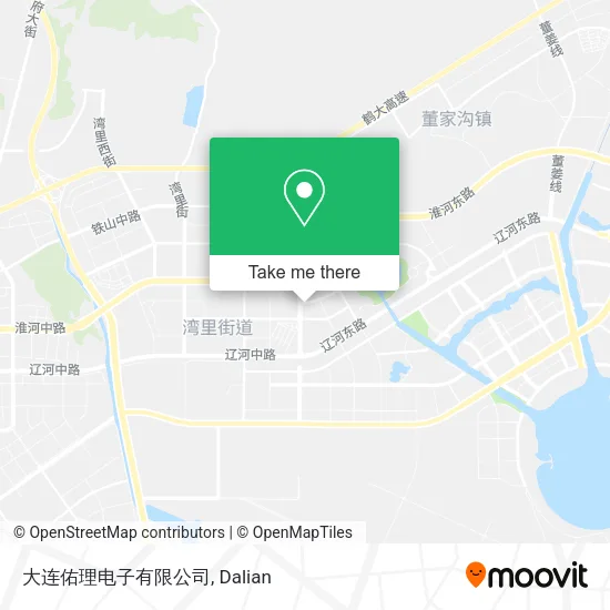 大连佑理电子有限公司 map