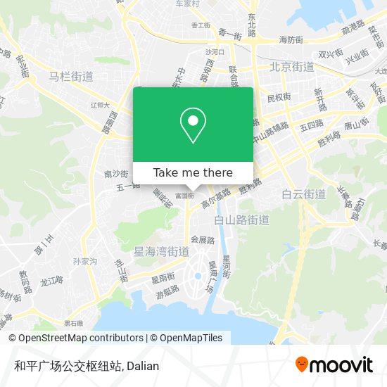 和平广场公交枢纽站 map