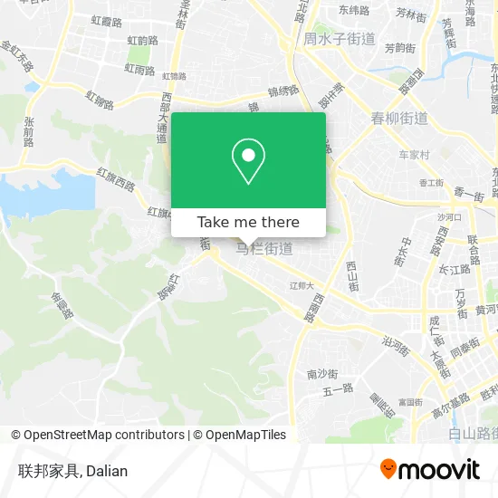 联邦家具 map