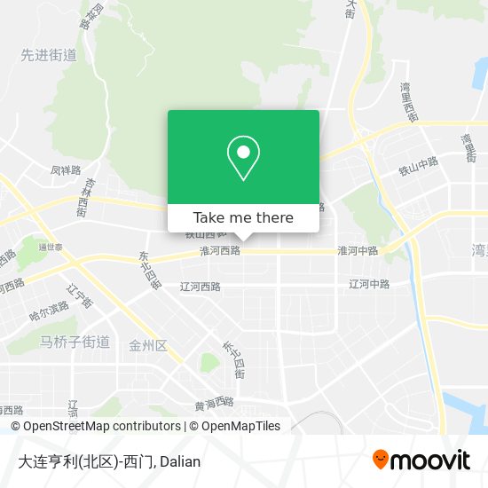 大连亨利(北区)-西门 map