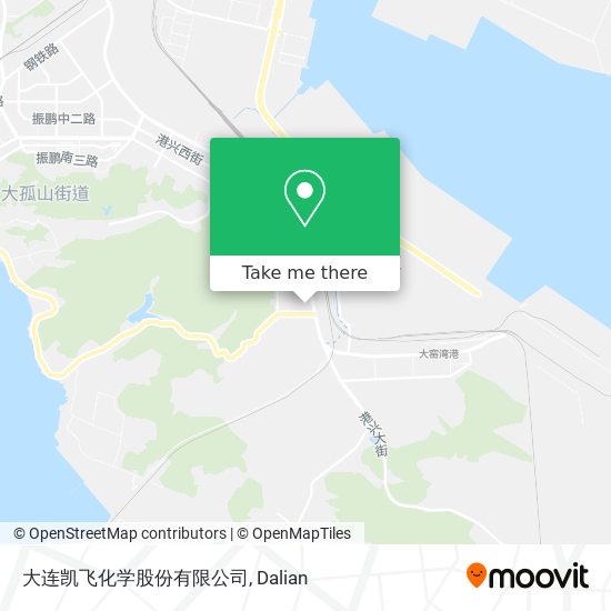 大连凯飞化学股份有限公司 map