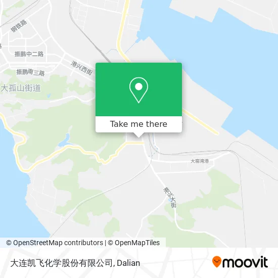 大连凯飞化学股份有限公司 map