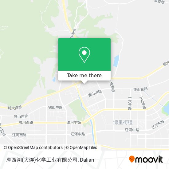 摩西湖(大连)化学工业有限公司 map