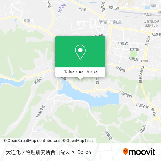 大连化学物理研究所西山湖园区 map