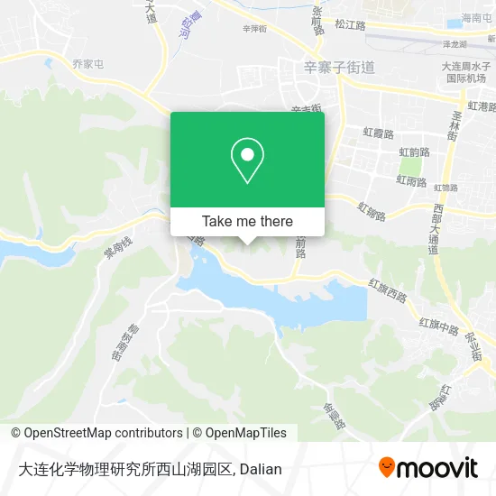 大连化学物理研究所西山湖园区 map