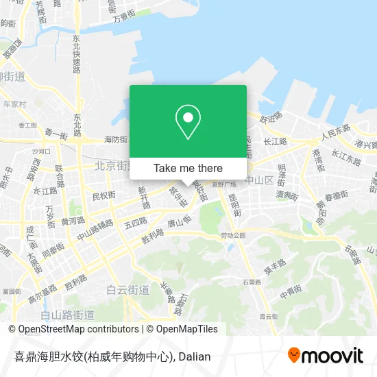 喜鼎海胆水饺(柏威年购物中心) map