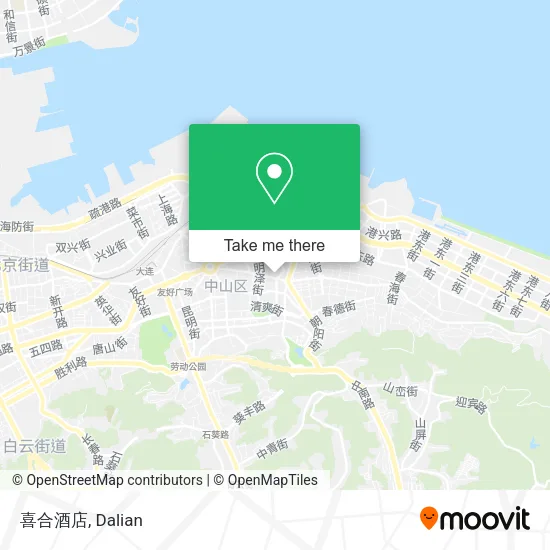喜合酒店 map