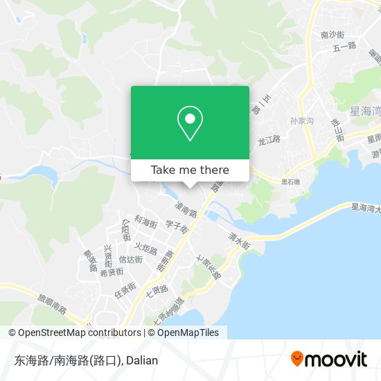 东海路/南海路(路口) map