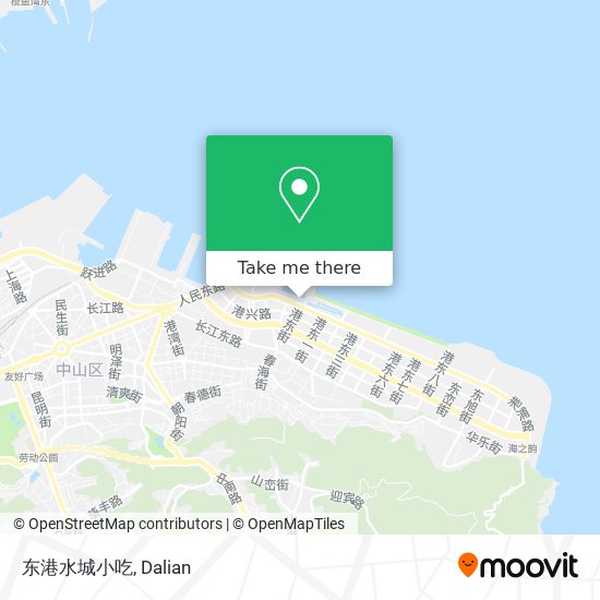 东港水城小吃 map
