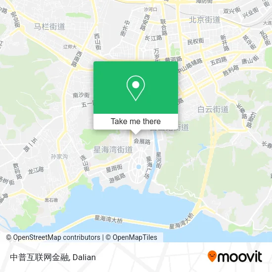 中普互联网金融 map
