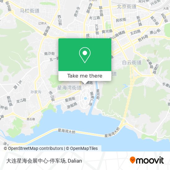 大连星海会展中心-停车场 map