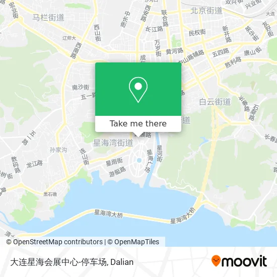大连星海会展中心-停车场 map