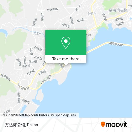 万达海公馆 map