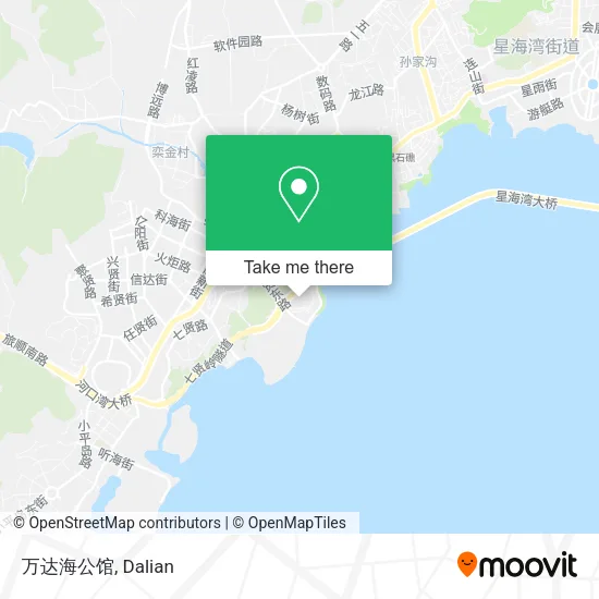 万达海公馆 map