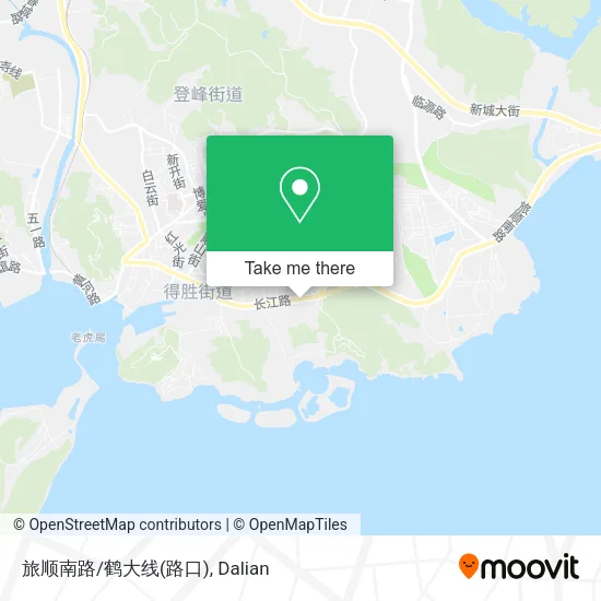 旅顺南路/鹤大线(路口) map
