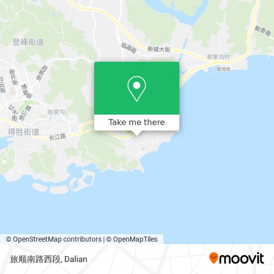 旅顺南路西段 map